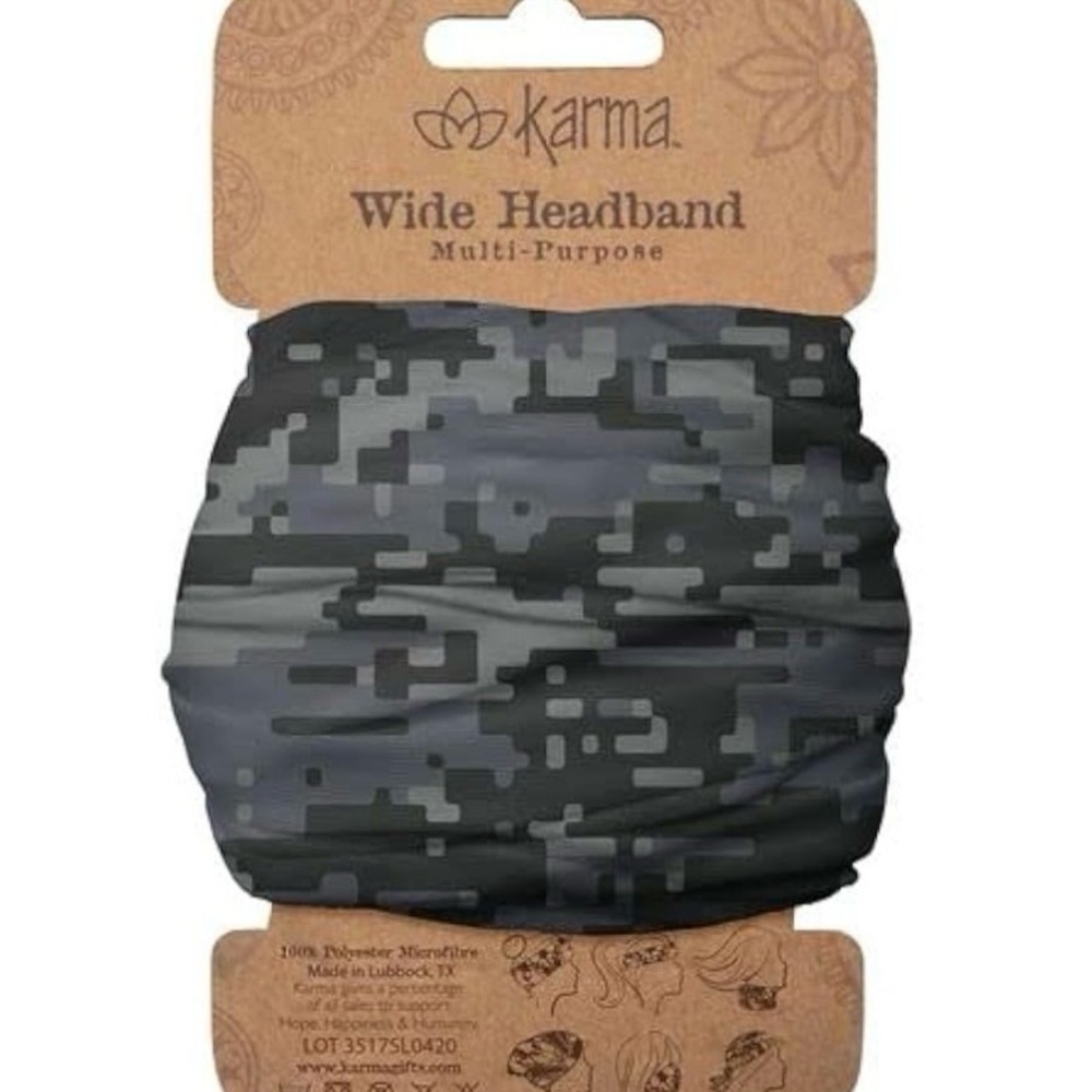 Karma Wide Digital Camo Headband - #1027